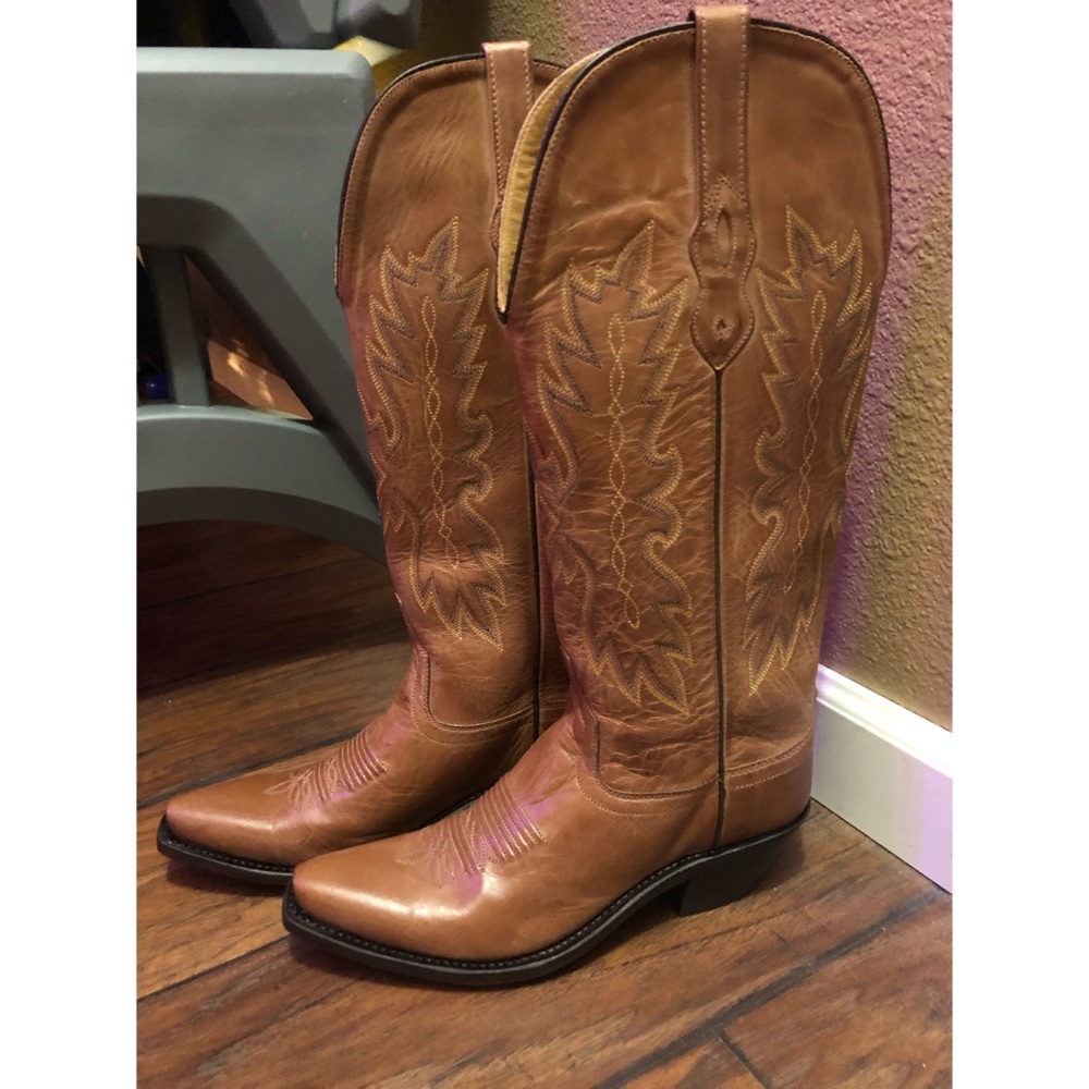 *NEW* Old West Snip Toe Cowgirl Boots
